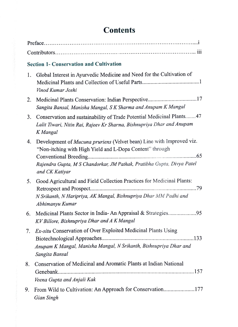 Conservation, Cultivation and Exploration of Therapeutic Potential of Medicinal Plants - Image 3